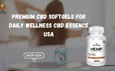 Premium CBD Softgels for Daily Wellness | CBD Essence USA