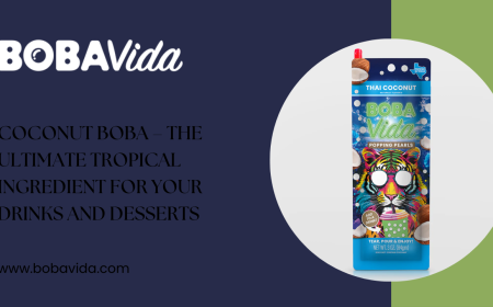 Coconut Boba – The Ultimate Tropical Ingredient for Your Drinks and Desserts