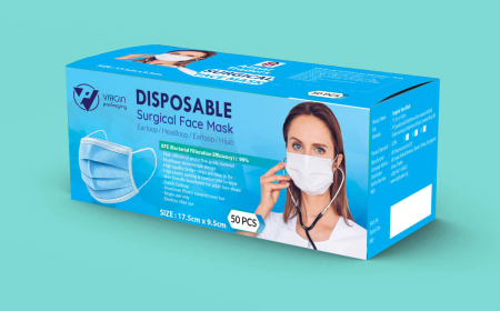 Surgical Face Mask Boxes: Ensuring Safety, Hygiene, and Brand Integrity