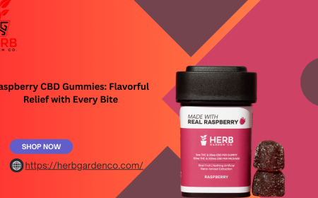 Raspberry CBD Gummies: Flavorful Relief with Every Bite