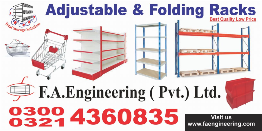 Trusted Metal Racks Manufacturers in Pakistan – Faracks.com