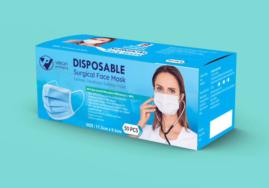 Surgical Face Mask Boxes: Ensuring Safety, Hygiene, and Brand Integrity