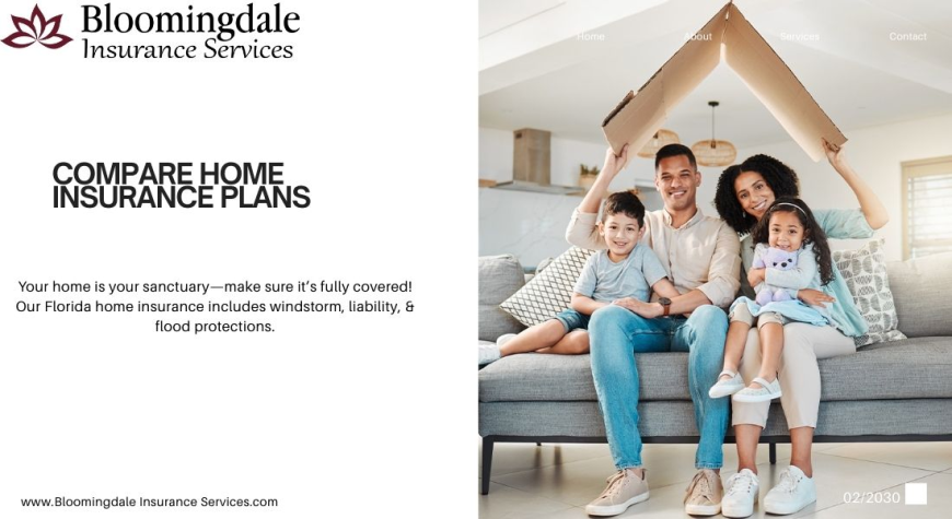 Compare Home Insurance Plans with Bloomingdale Insurance Services – Your Trusted Partner in Valrico, FL