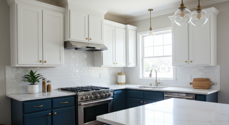 Elevate Your Home with Kitchen Cabinet Painting Services in Olathe, KS