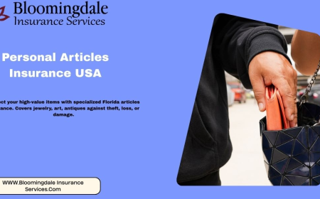 Safeguard Your Treasures with Bloomingdale Insurance Services: Comprehensive Personal Articles Insurance USA