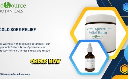 Naturally Soothe Cold Sores with BioSource Botanicals’ Active-Spectrum™ Skincare Solutions