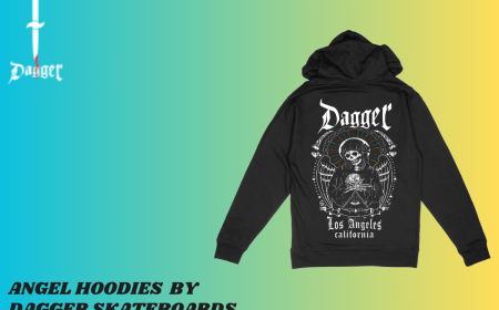 Angel Hoodies by Dagger Clothing: Fly High, Skate Hard