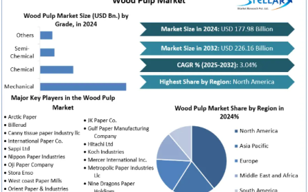 Wood Pulp Market Dynamics, Competitive Landscape, Outlook 2025-2032