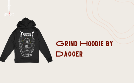 Experience the Grind with Dagger Skateboards' Street-Smart Grind Hoodie