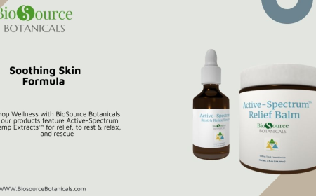The Power of BioSource Botanicals: A Natural Approach to Soothing Skin Relief