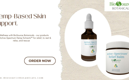 Harnesing  Radiant Skin: The Power of Hemp-Based Skin Support