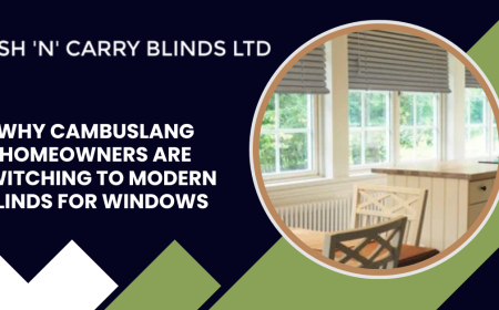 Why Cambuslang Homeowners Are Switching to Modern Blinds for Windows