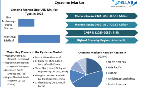 Cysteine Market Size, Share, Report, Growth, Analysis, Price, Trends, Outlook, Key Players and Forecast Period 2025-2032