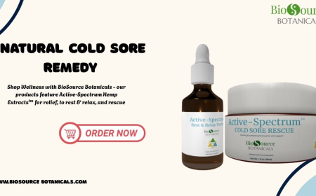 Natural Cold Sore Remedy: Harnessing Hemp-Based Skin Support for Soothing Relief