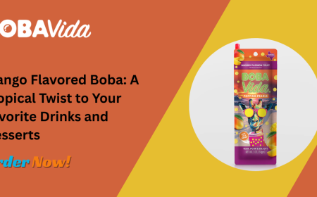 Mango Flavored Boba: A Tropical Twist to Your Favorite Drinks and Desserts