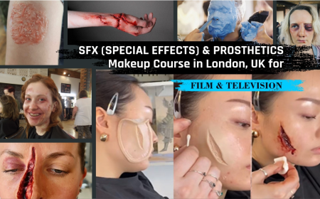 SFX Makeup Course in London, UK - Learn Cuts, Bruises & Advanced SFX Techniques
