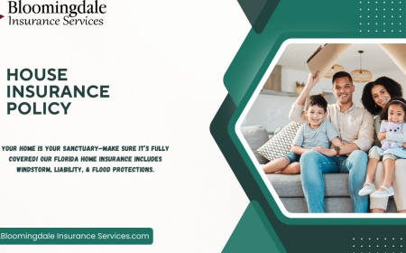 Protect Your Home with a Reliable House Insurance Policy from Bloomingdale Insurance Services