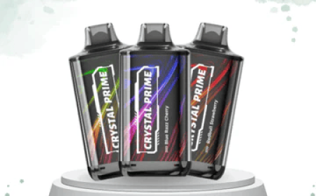 Crystal Prime Deluxe 18000 Puffs Disposable Vape – Box of 10 | Premium Flavours, Ultra-Long Puff Life
