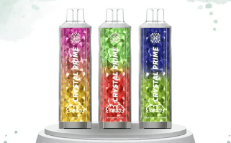 Crystal Prime 7000 Puffs Disposable Vape – Box of 10 | Long-Lasting Flavour & Convenience
