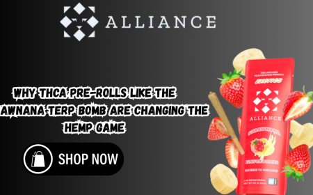 Why THCa Pre-Rolls Like the Strawnana Terp Bomb Are Changing the Hemp Game