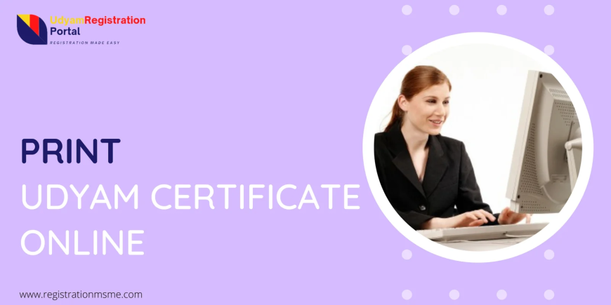 Udyam Certificate Download PDF – A Complete Guide