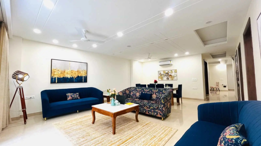 What is the Average Rent for a Service Apartment in Delhi?