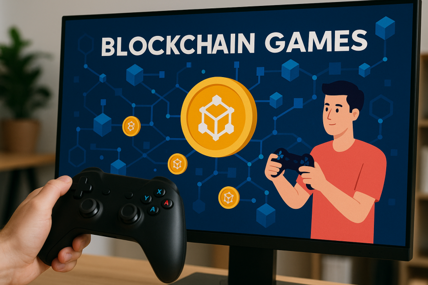 Blockchain game - have fun on a secure platform and earn rewards