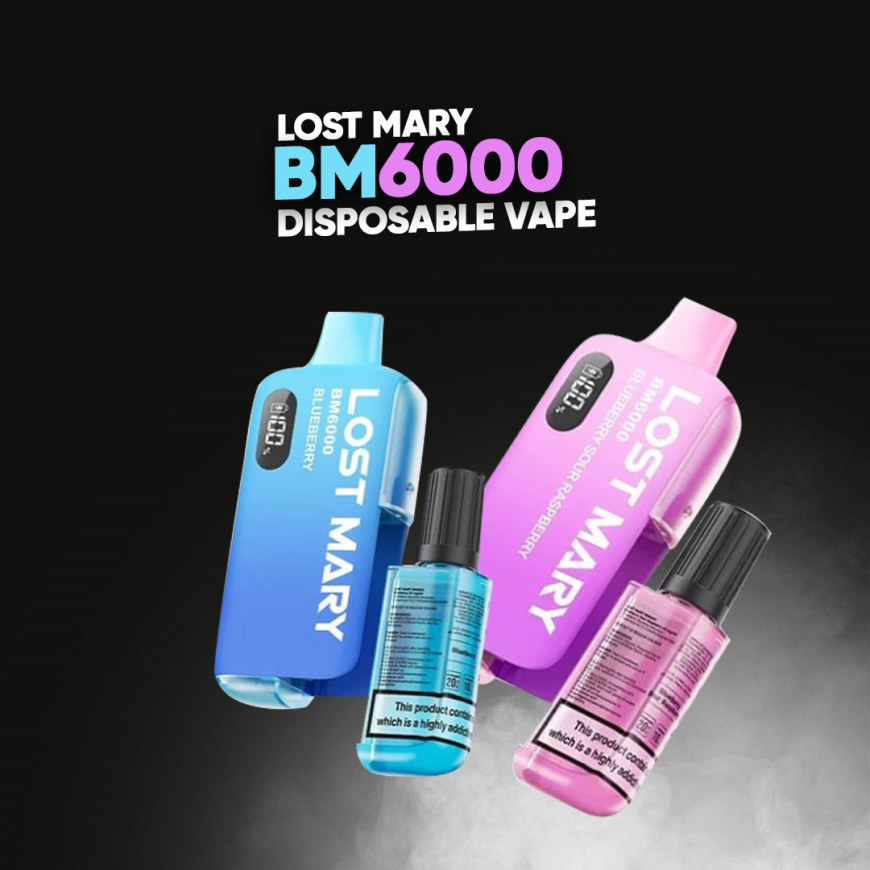 Vape Smarter with the Lost Mary BM6000 – 6000 Puffs of Pure Satisfaction