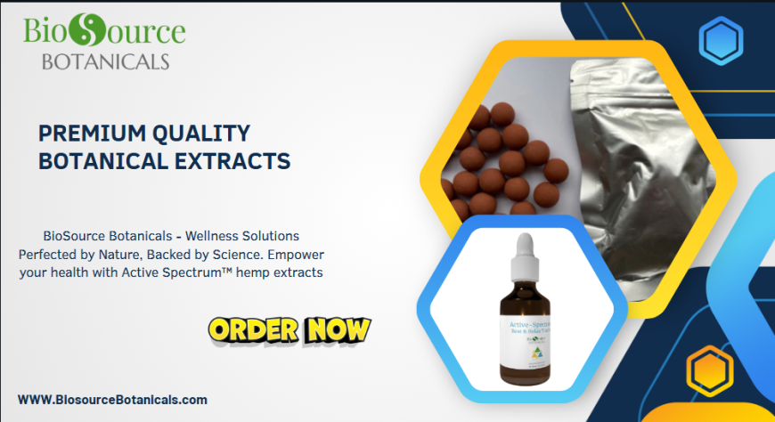 Experience the Power of Premium Quality Botanical Extracts: Sustainable Wellness from Nature