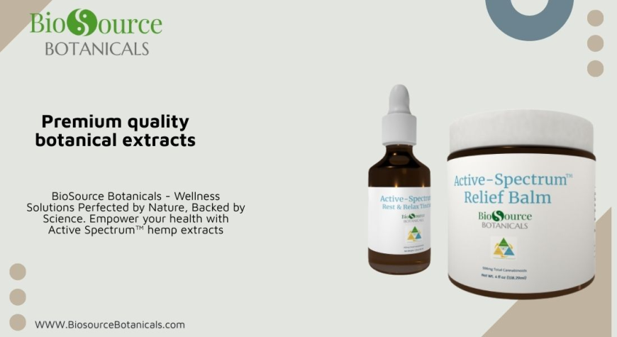 Elevating Wellness Naturally: Discover the Power of Premium Quality Botanical Extracts