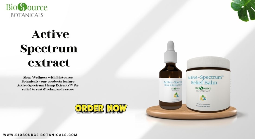 Active Spectrum Extract: Natural Skin & Wellness Solutions | BioSource Botanicals