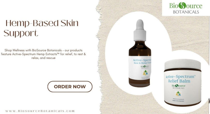 Harnesing Radiant Skin: The Power of Hemp-Based Skin Support