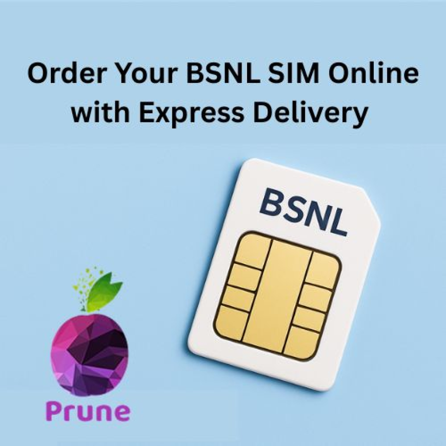 Order Your BSNL SIM Online with Express Delivery