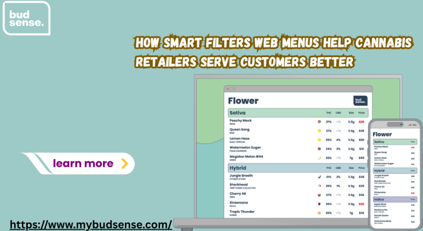 How Smart Filters Web Menus Help Cannabis Retailers Serve Customers Better