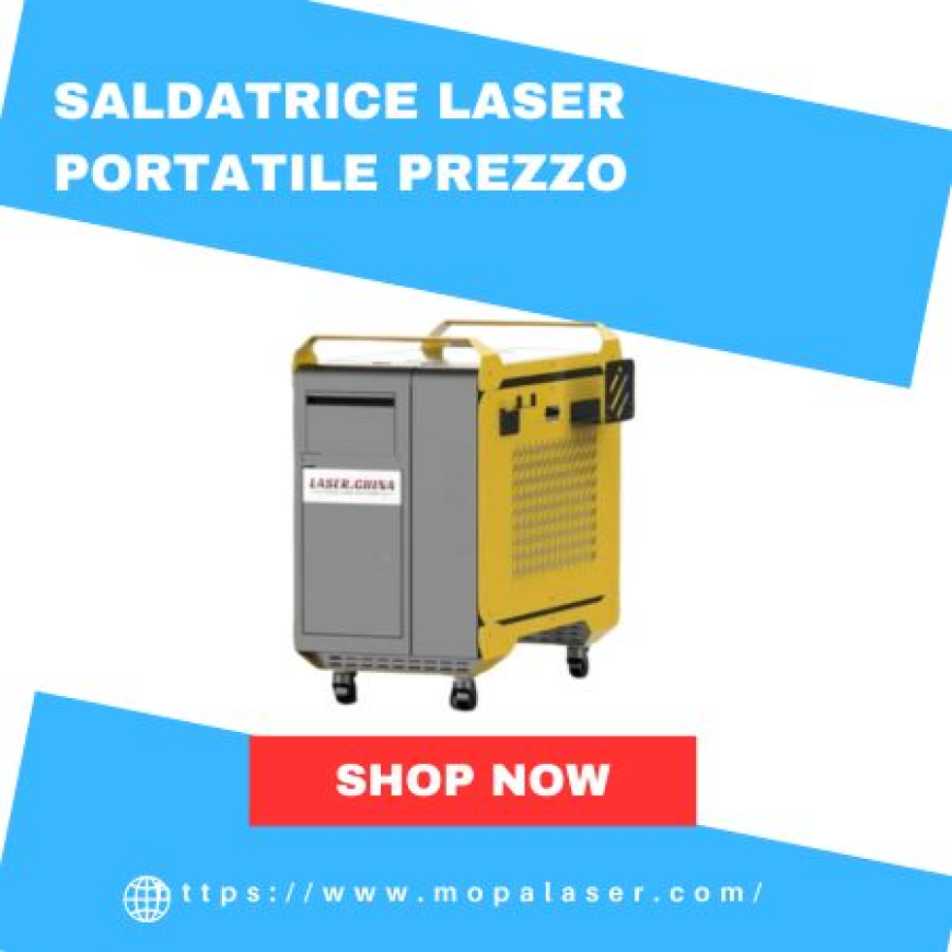 Saldatrice Laser Portatile: La Soluzione Innovativa per Ogni Professionista