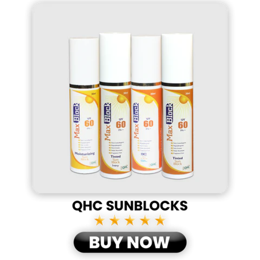 Best Medicated Sunblock in Pakistan – Simple Skin Protection by QHC
