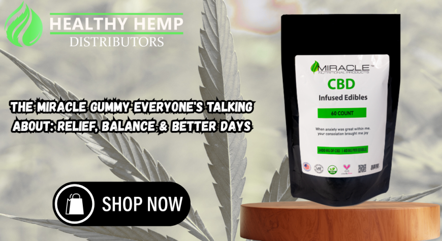 The Miracle Gummy Everyone's Talking About: Relief, Balance & Better Days