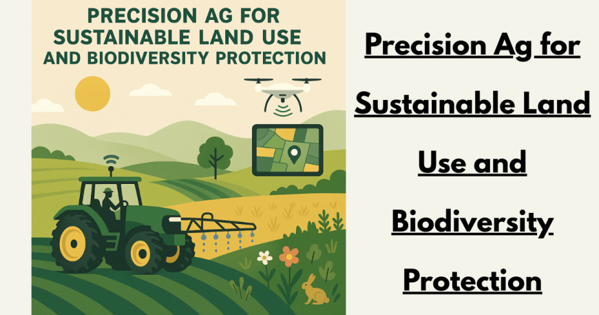 Precision Ag for Sustainable Land Use and Biodiversity Protection