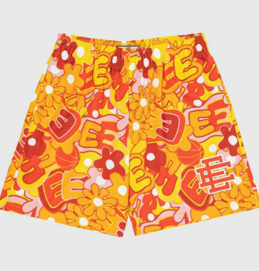 Eric Emanuel B-Ball Shorts for Sunny Vibes