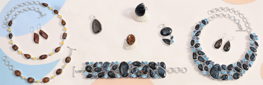 Pietersite Jewelry That Captures The Typhoon
