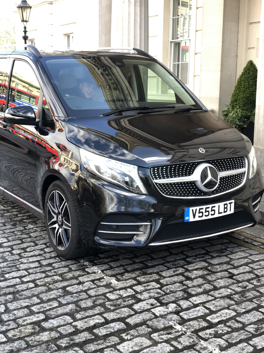 V-Class chauffeur hire London