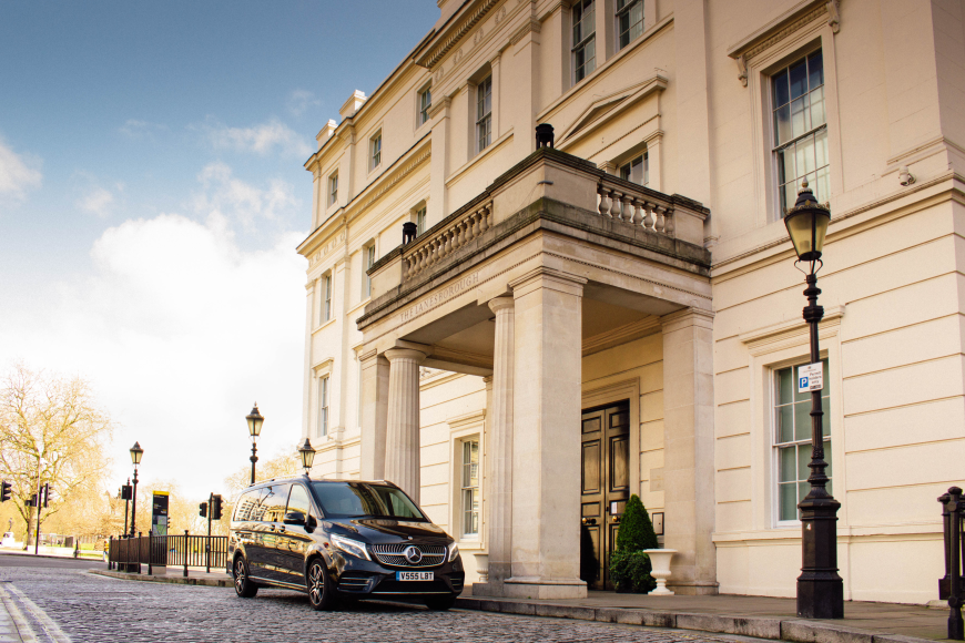 V-Class chauffeur today with London Business Travel