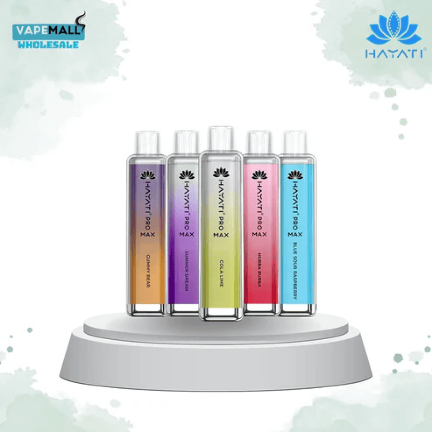 Hayati Pro Max 4000 Puffs Disposable Vape – Box of 10 | Long-Lasting, Smooth Flavors, Ready to Use