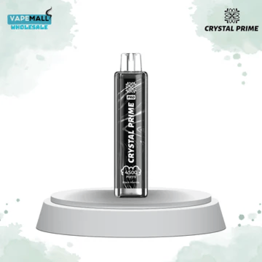 Crystal Prime Pro 4500 Puffs Disposable Vape – Box of 10 | Smooth, Compact & Long-Lasting Flavour