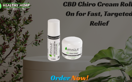 CBD Chiro Cream Roll-On: Instant Relief with Zero Mess