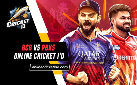 RCB vs PBKS IPL Action Starts with an Online Cricket ID