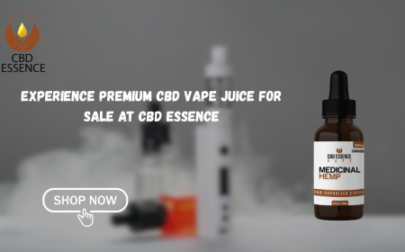 Experience Premium CBD Vape Juice for Sale at CBD Essence