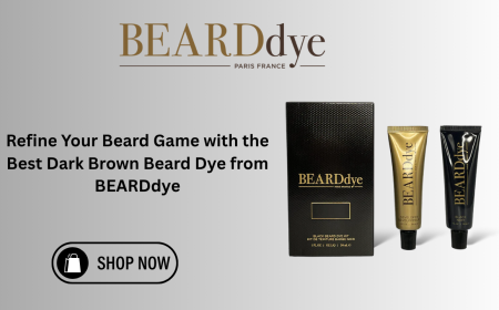 Refine Your Beard Game with the Best Dark Brown Beard Dye from BEARDdye