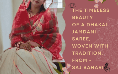 How to Identify Authentic Bangladeshi Dhakai Jamdani Sarees
