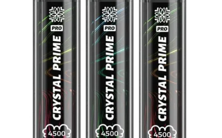 Crystal Prime Pro 4500 Puffs Box of 10